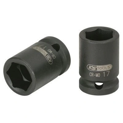 Afbeelding van KS Tools, Dopsleutel + dopmoer, 1/2&quot; stopcontact kort (1&quot;)