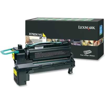 Afbeelding van Lexmark X792X1YG Toner Geel Extra hoge capaciteit