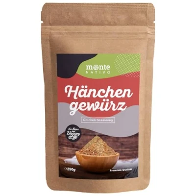 Image de Épices pour Poulet Monte Nativo (250g) Mélange d’épices aromatiques séchées avec soin, idéales Cuisiner et Assaisonner Arôme Goût intenses