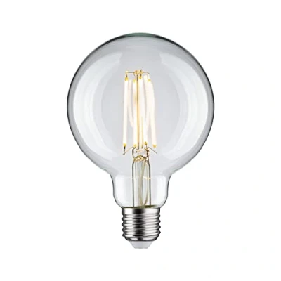 Afbeelding van Paulmann 28957 LED lamp Energielabel F (A G) E27 Globe 7.5 W = 60 Warmwit (Ø x h) 95 mm 140 1 stuk(s)