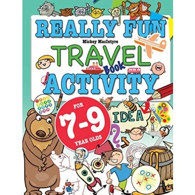 Afbeelding van Really Fun Travel Activity Book For 7 9 Year Olds