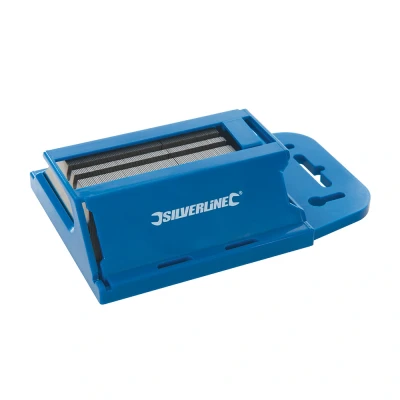 Afbeelding van Silverline Stanleymesjes Reservemesjes Trapezium SK5 Staal 100 stuks