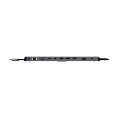 Afbeelding van Lindy 43392 laptop dock &amp; poortreplicator Docking USB 3.2 Gen 1 (3.1 1) Type C Antraciet