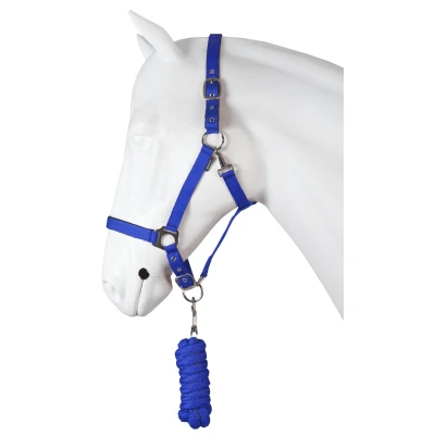 Image de Horka Ensemble Licol Dime Bleu été Poney