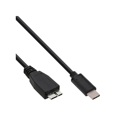 Afbeelding van InLine USB C Micro B (1 m, 3.2 Gen 2), kabel