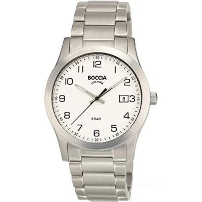 Afbeelding van Boccia Titanium 3619.01 Heren Horloge 40 mm