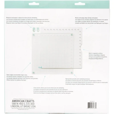 Afbeelding van We R Makers Precision press 30,5x30,5cm Easy lift magnets 4 stuks
