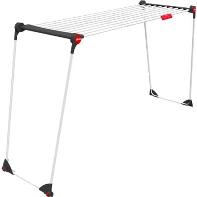 Afbeelding van Vileda Infinity Compact Droogrek Tafel 19 m drooglengte Uittrekbaar telescopisch rooster