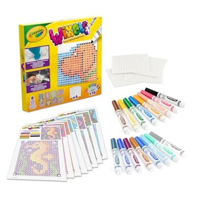 Afbeelding van Tekeningen om te schilderen Crayola Wixels