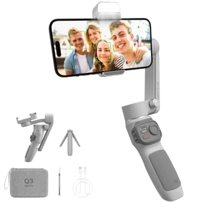 Afbeelding van ZHIYUN Zhi Yun Smooth Q3 [Officieel] 3 assige gimbalstabilisator voor smartphone (combo pakket)