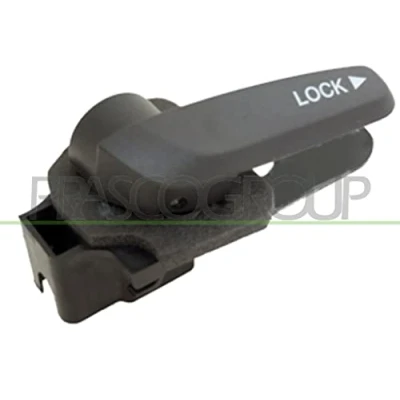 Afbeelding van PRASCO FT9098402 Deurgrepen Binnen, Links voor zwart FIAT: Doblo I Cargo, Estate