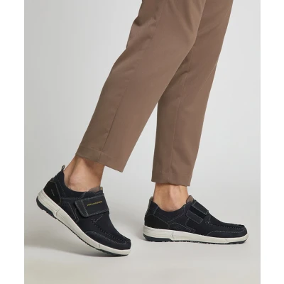 Afbeelding van Josef Seibel Enrico 24 Low Top Sneakers voor heren, Indigo blauw