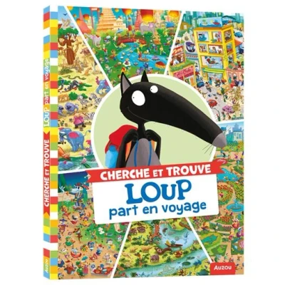 Image de Cherche &amp; trouve loup part en voyage