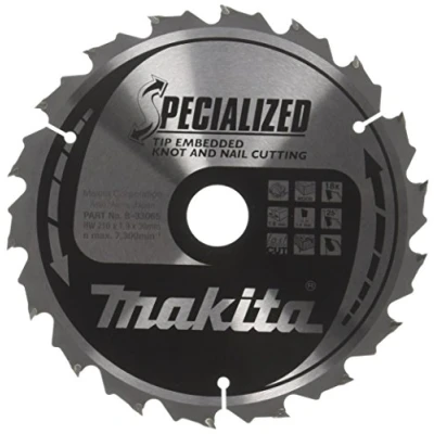 Afbeelding van Makita Specialized B 33065 zaagblad 210 x 30 mm, 18 tanden