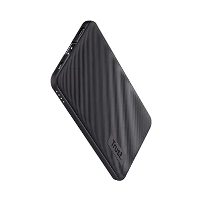 Image de Trust Primo Banque d&#039;alimentation 5000 mAh 15 Watt 3 A (Micro USB Type B C) noir