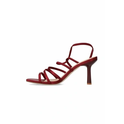 Afbeelding van sacha Sandalen met hoge hak, Dames, Maat: 36, Red Schoenen