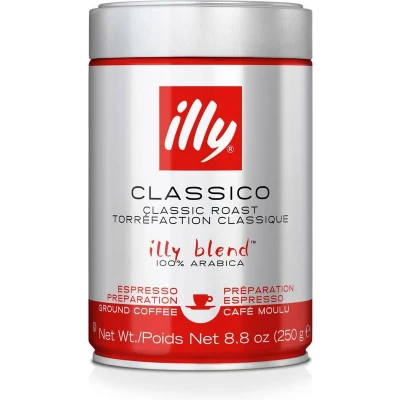 Afbeelding van Illy Classico Gemalen Koffie 6 x 250 gram