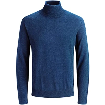 Afbeelding van JACK &amp; JONES Glenn Con 057 50SPS Slim Fit Jeans voor heren, Blauw (Insignia Blue/Twisted With Black)