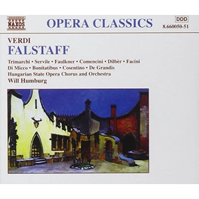 Afbeelding van Hungarian State Opera Chorus And Orchestra, Will Humburg Verdi: Falstaff (2 CD)