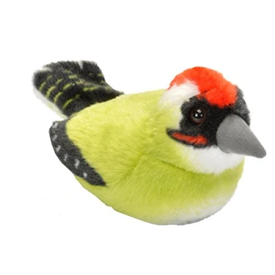 Afbeelding van Pluche groene specht knuffel 15 cm vogel knuffeldier