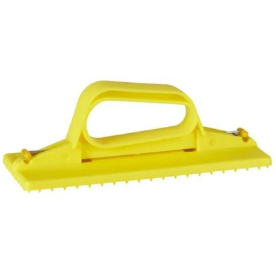 Image de VIKAN 55106 porte tampon modèle manuel, 235 mm, polyester, jaune 5510/6