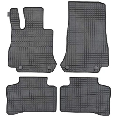 Afbeelding van PETEX Set van 4 rubberen matten voor GLC (X253) vanaf 09/2015 / Coupé (C253) 09/2016 zwart