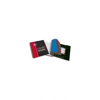 Image de OXFORD Etudiant Cahier ORGANISERBOOK spiralé couverture PP 160 pages 5x5 24.5x31 avec appli SOS NOTES