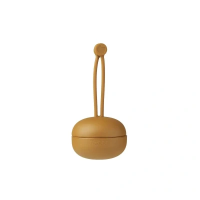 Afbeelding van Liewood Philip Speenhouder Pacifier Box Golden Caramel