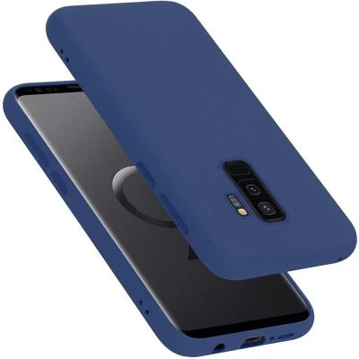 Afbeelding van Cadorabo Hoesje geschikt voor Samsung Galaxy S9 PLUS in LIQUID BLAUW Beschermhoes gemaakt van flexibel TPU silicone Case Cover