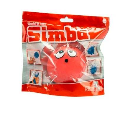 Afbeelding van Simba 108614690 Set van 2 geassorteerde zelfklevende ballen, 6,5 cm, stressbal, anti vanaf 3 jaar
