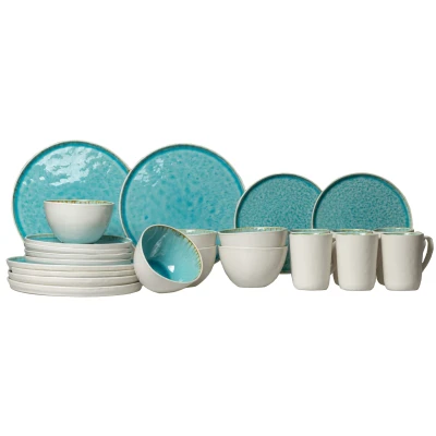 Afbeelding van Cosy &amp; Trendy Serviesset Laguna Azzurro 24 Delig