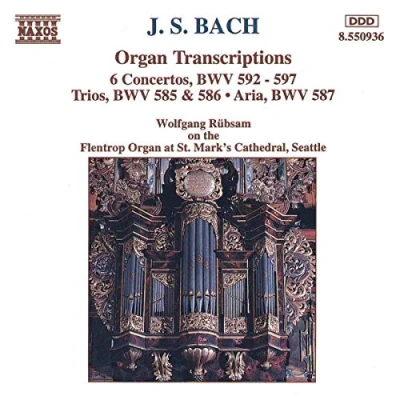 Afbeelding van Wolfgang Rübsam Organ Transcriptions (CD)