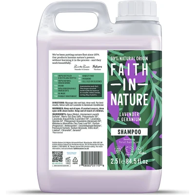 Afbeelding van Faith in Nature Lavendel &amp; Geranium Shampoo 2.5L