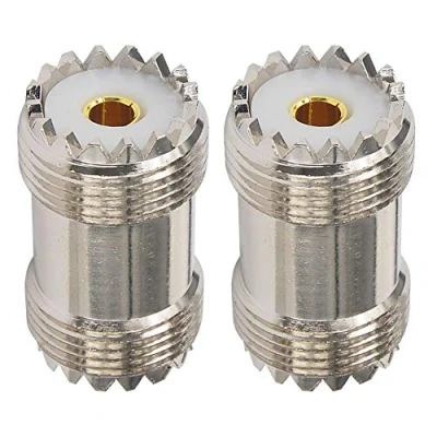 Afbeelding van Boobrie SO239 naar connector coaxiale UHF RF adapter vrouwelijk kabelconnector dubbele vrouwelijke voor PL259 mannelijke