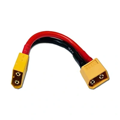 Afbeelding van VUNIVERSUM Mr.stecker Modelbau® Premium XT60 stekker op 5cm 12AWG Lipo adapterkabel