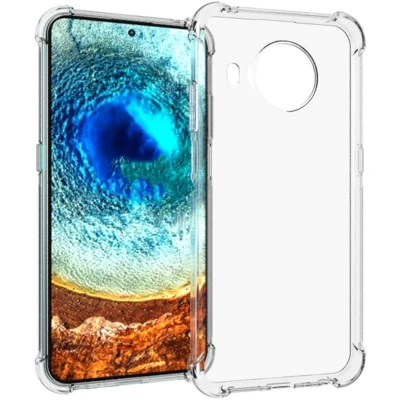 Afbeelding van iMoshion Hoesje Geschikt voor Nokia X20 / X10 Siliconen Shockproof Case Transparant