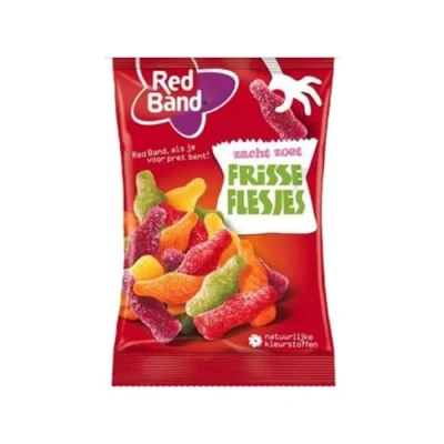 Afbeelding van Red Band Frisse Flesjes 120 Gram