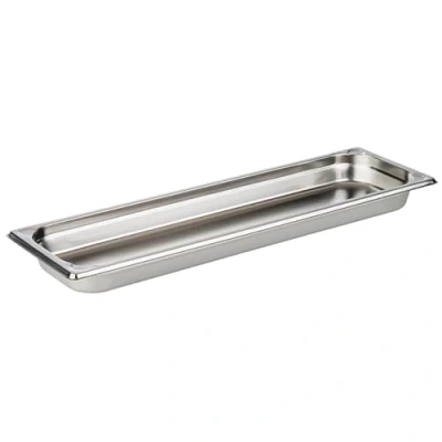 Afbeelding van APS 81801 GN 2/4 roestvrijstalen container, 53 x 16, 2 4 cm, 2,4 liter