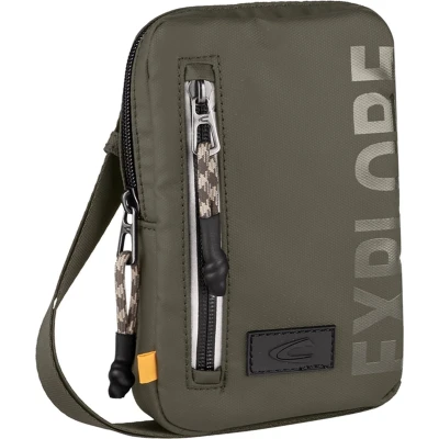 Afbeelding van camel active Schoudertas mobiele telefoon Explore Mobile Phone Case Khaki Kaki