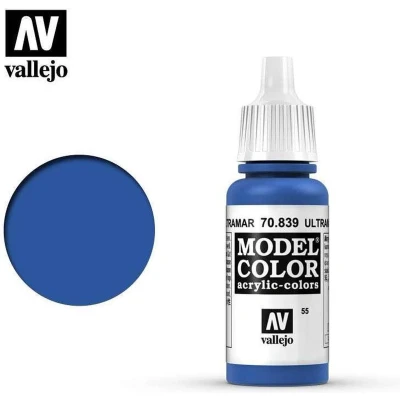 Afbeelding van Vallejo 70839 Model Color Ultramarine Acryl Verf flesje