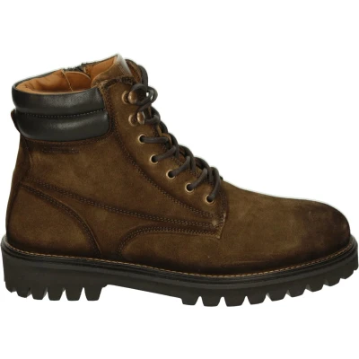 Afbeelding van Josef Seibel Romed 01 Veterboots, Heren, Maat: 44, Braun Leer
