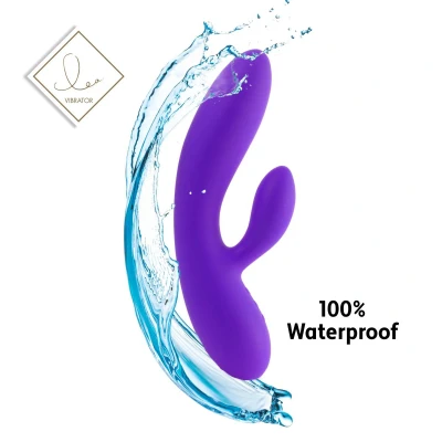 Afbeelding van FeelzToys Lea Rabbit Vibrator Glitter