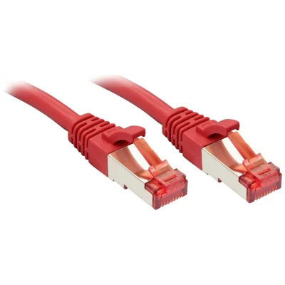 Afbeelding van LINDY 47732 RJ45 Netwerkkabel, patchkabel CAT 6 S/FTP 1.00 m Rood 1 stuk(s)