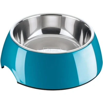 Afbeelding van Voerbak voor honden Hunter Blauw Melamine (22 x 22 11,5 cm)