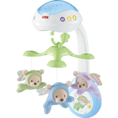 Afbeelding van Fisher Price Vlinderdromen 3 in 1 Projectormobiel Muziekmobiel