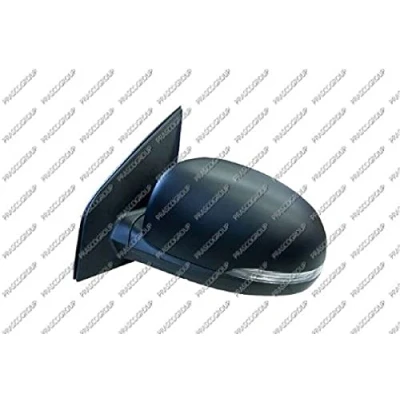 Afbeelding van Buitenspiegel Prasco KI3247334 Links Zwart Electrisch Te verwarmen, Elektrisch inklapbaar, Bol vormig, niet getint KIA: Picanto II