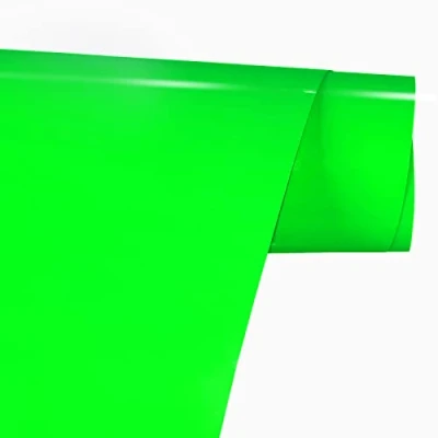 Afbeelding van Thermotransferfolie voor textiel, 30,5 cm x 3 m (neongroen)