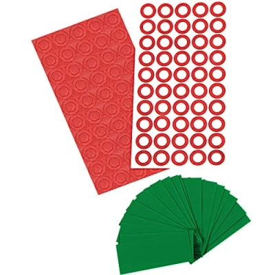 Afbeelding van ISOLATECH 100 stuks. Krimpkous van pvc, in stukken 72 mm, groen, zonder lijm, platte maat 30 mm (diameter 19,1 mm) 2:1 en batterijisolatoren voor 18650 batterijen registratie