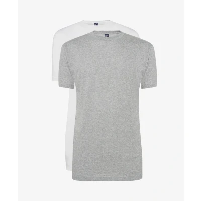 Afbeelding van Alan Red TShirt Virginia 2Pack Grijs dessin L