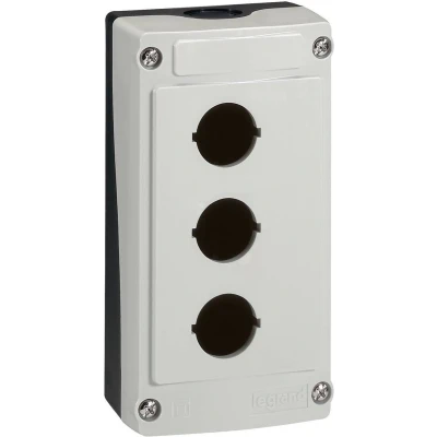 Afbeelding van BACO BALBX0300 Lege behuizing 3 inbouwplaatsen (l x b h) 140 74 47.9 mm Grijs, Zwart 1 stuk(s)